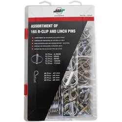 Klapp- und Federstecker Sortiment 145-teilig