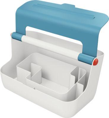 Leitz® mobile Aufbewahrungsbox Cosy, Tragegriff & Deckel, bis A4, blau