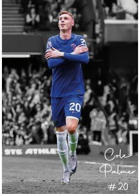 Inspire Select Modern Soccer Player Canvas Wall Art Football Athlete Highlight Poster For Room Decor 2 11.8 X 16.5 In Unframed
