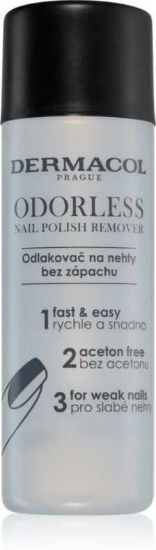 Dermacol Nail Care Odorless dissolvant ongles sans parfum 120 ml