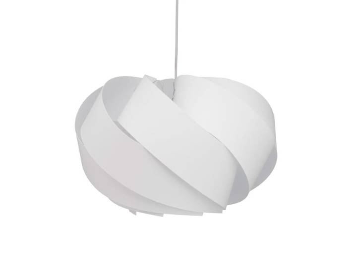 Suspension en acrylique et polycarbonate blanc