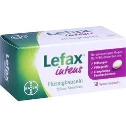 Lefax Intens Flüssigkapseln 250mg Simeticon 50 ST