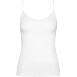 Triumph Feel Of Cotton Spaghetti-Top - Damen - Gr. 38 - weiß