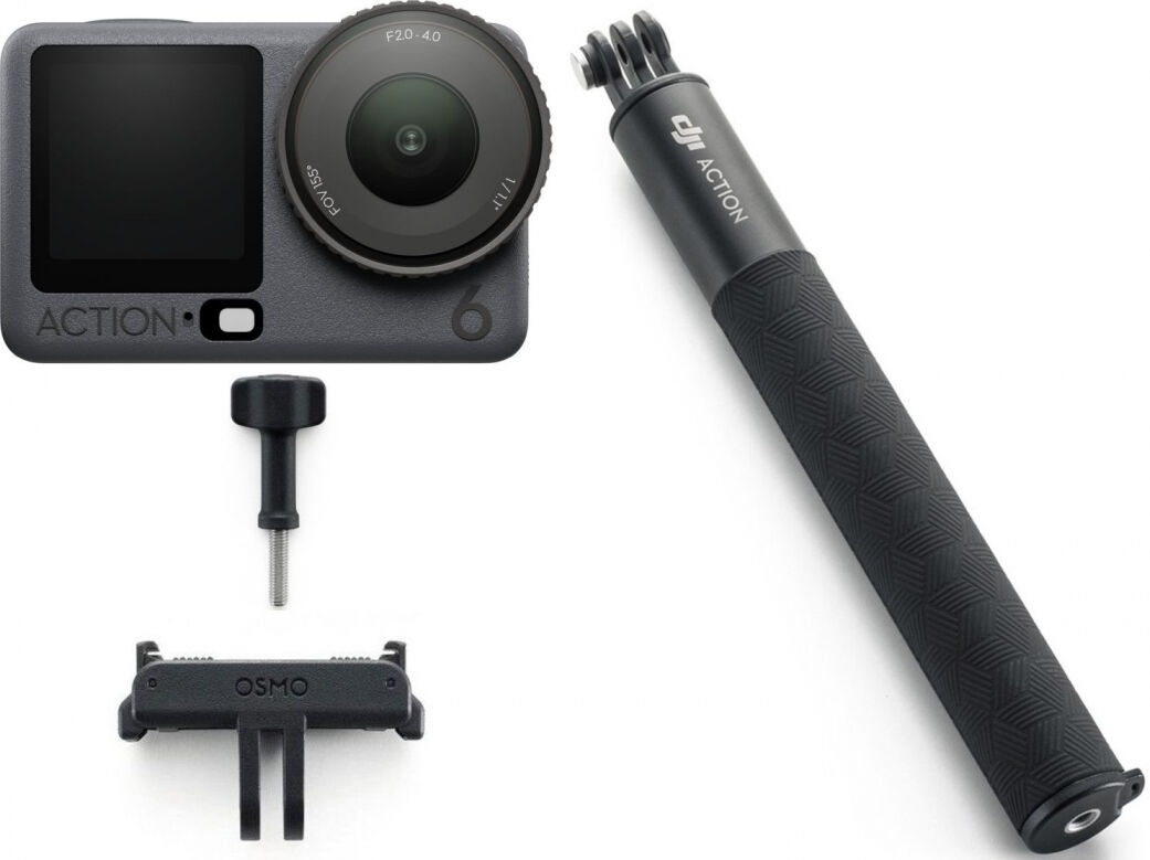 DJI Osmo Action 6 Combo de ski