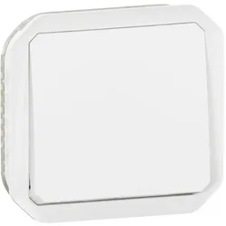 Legrand 069631L Plexo New Einsatz Taster Wechselkontakt 10 A, Steckklemmen, IP55 IK08, Ultraweiß