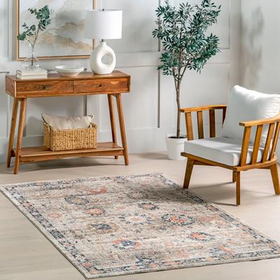 Nuloom Acelynn Distressed Traditional Area Rug.