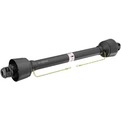 Wiltec, Zubehör Gartenmaschinen, Zapfwelle T1 Gelenkwelle 950-1235mm 210Nm 540U/min PTO-Shaft 18kW 1 3/8" 6 Zähne (Häcksler, Rasentraktor)
