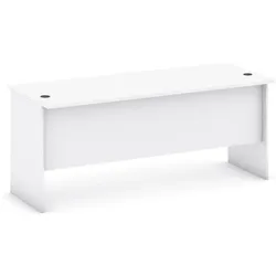 Büroschreibtisch MIRELLI, 180x80 cm, weiß