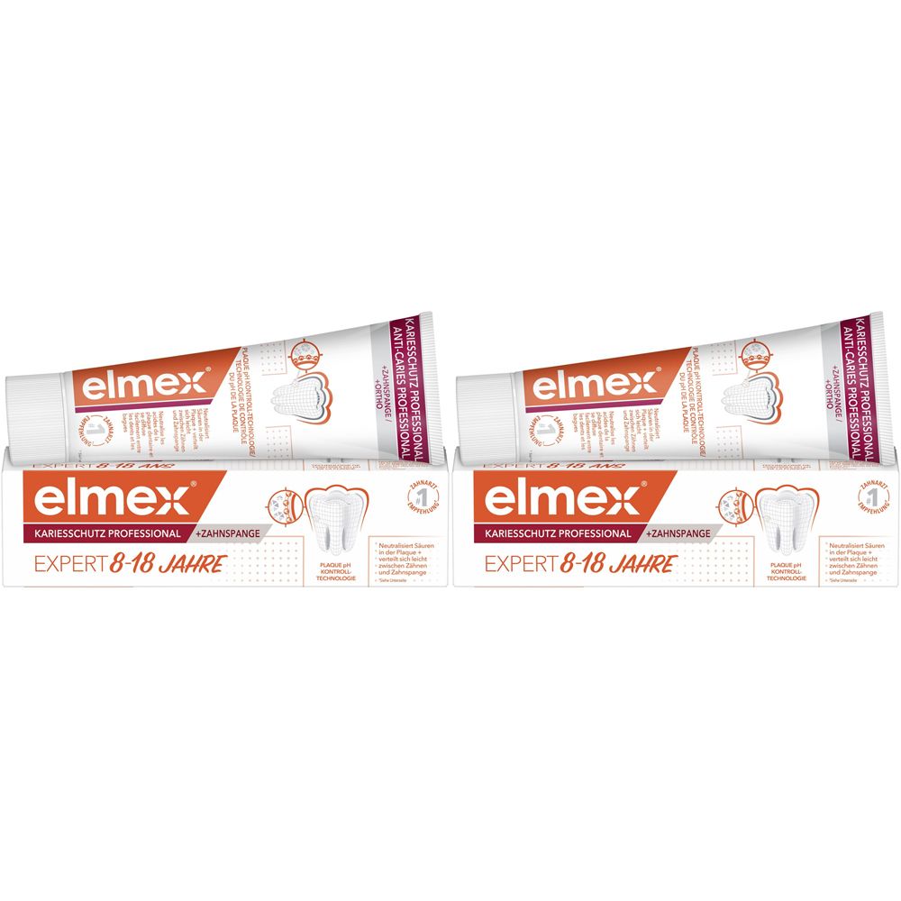Elmex Kariess Prof+Zah EXP x2 2x75 ml Zahnpasta