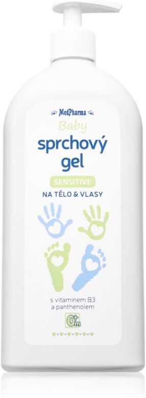 MedPharma Sprchový gel Sensitive baby shampoing et gel de douche pour enfant 500 ml