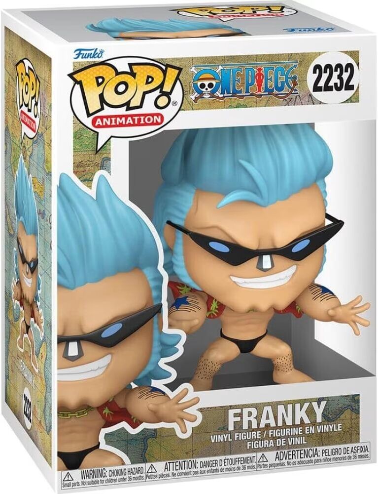 Funko Pop Animation One Piece Refresh - Franky 2232 Talla Única Unisex
