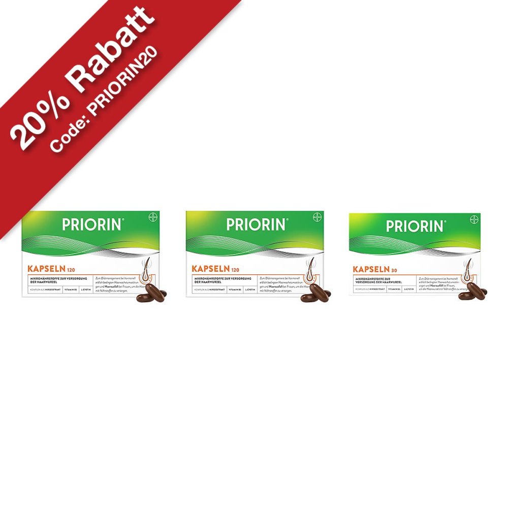 Bayer Vital GmbH Priorin 12 Wochenkur 08130043