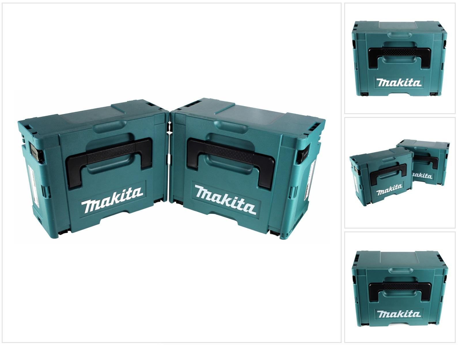 Makita Makpac-set maat 2 + 3 transportbox gereedschapskoffer