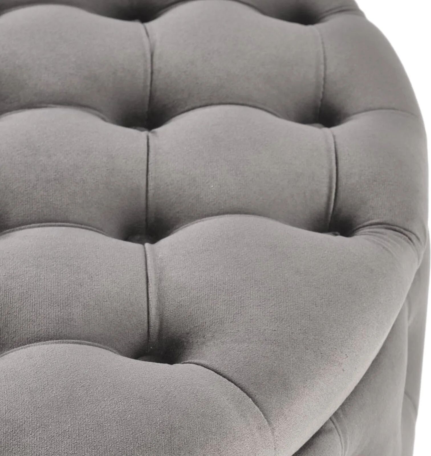 garneroarredamenti Pouf contenitore moderno grigio Maximilien
