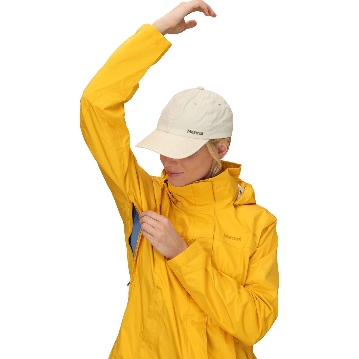 Marmot Wm's Precip Eco Jacket jackfruit (24367) XS M15866-24367-XS