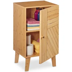 Relaxdays, Badezimmerschrank, Badschrank (40 x 37 x 70 cm)