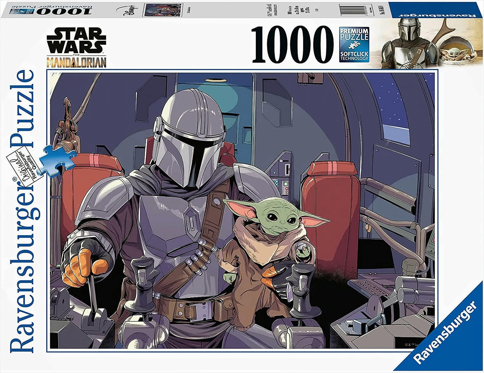 Ravensburger Puzzel The Mandalorian artikelnummer 16565