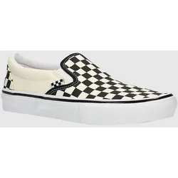 Vans Checkerboard Skate Slip-Ons black / off Gr. 5.5
