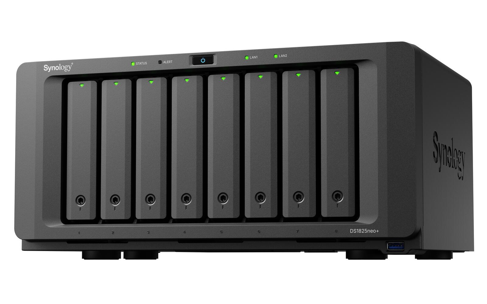 Synology DiskStation DS1825neo+ 8 Einschübe NAS-Server Leergehäuse