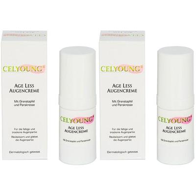 Celyoung age less Augencreme Granatapfel 2x 2x15 ml Creme
