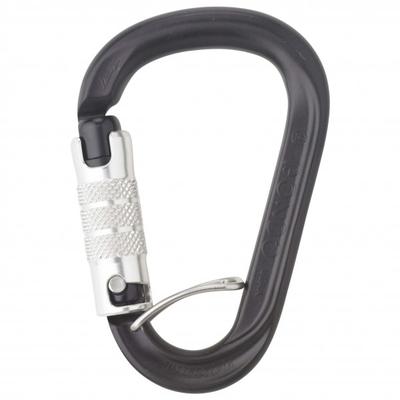 AustriAlpin - HMS Rondo Alu 3-Wege Autolock Selfie - HMS-Karabiner grau