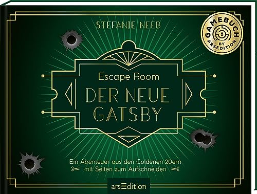 Stefanie Neeb - Escape Room: Der neue Gatsby: Ein Abenteuer aus den Goldenen 20ern mit Seiten zum Aufschneiden Spannende Lektüre und knifflige Rätsel für Erwachsene - Preis vom 30.09.2026 22:30:23 h
