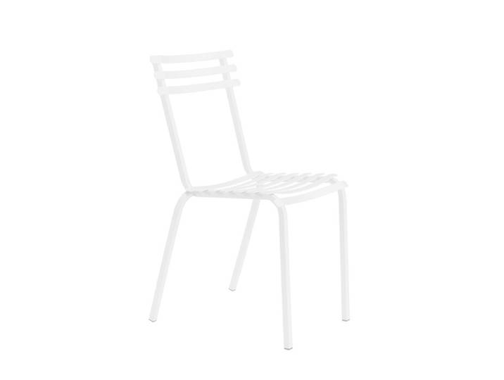 Stapelstuhl Flower Ethimo weiß, Designer Ethimo Design Studio, 45x85x52 cm