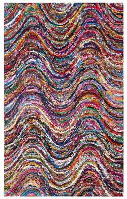 SAFAVIEH Handmade Nantucket Diede Contemporary Cotton Rug