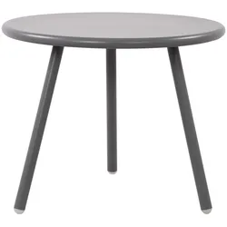 CLP Couchtisch Berea I Runder Loungetisch für draußen und drinnen I Gartentisch wetterfest und UV-beständig I Outdoor Beistelltisch