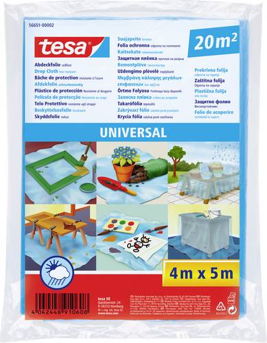 Tesa 56651-00002-02 Abdeckfolie tesa (L x B) 4m x 5000mm