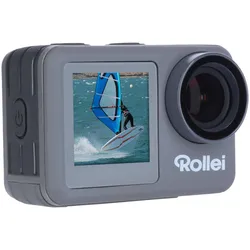 Rollei Actioncam 9S Plus (60p, WLAN), Action Cam, Schwarz, Grau