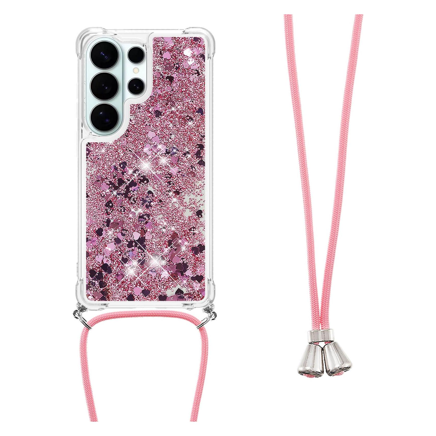 Cover-Discount Galaxy S26 Ultra - Glitzer Hülle mit Kordel (Samsung Galaxy S26 Ultra) (67884508)