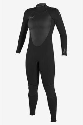 O'Neill s Epic 3/2mm Back Zip Full Wetsuit in Black, Size 10S