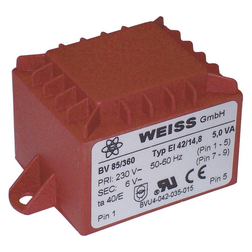 Weiss Elektrotechnik EI 42-Printtransformator 5 VA (85/365)