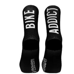 MALDITA BUENA SUERTE Socken Bike Addict | schwarz