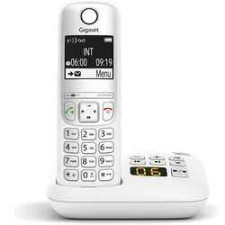 Gigaset AE690A Schnurlostelefon mit Anrufbeantworter weiß