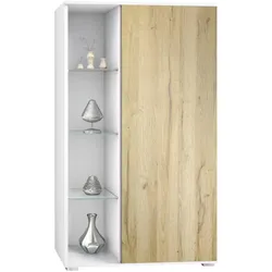 VITRINE Davos Eiche Natur