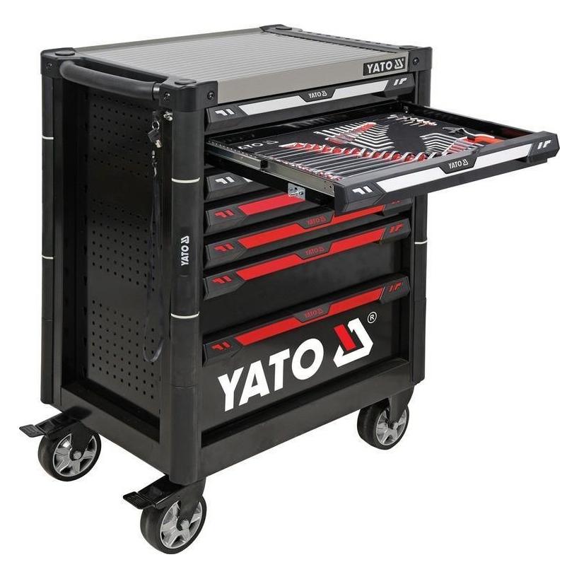 Yato Serviceschrank mit Werkzeugen (157x) (YT-55308)