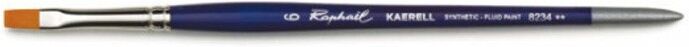 Pinceau Raphaël - Kaerell Bleu Plat Court - Taille 6