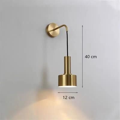 Uplift Picks Nordic Circular Wall Lamp Modern Bedside LED Sconce d no Bulb