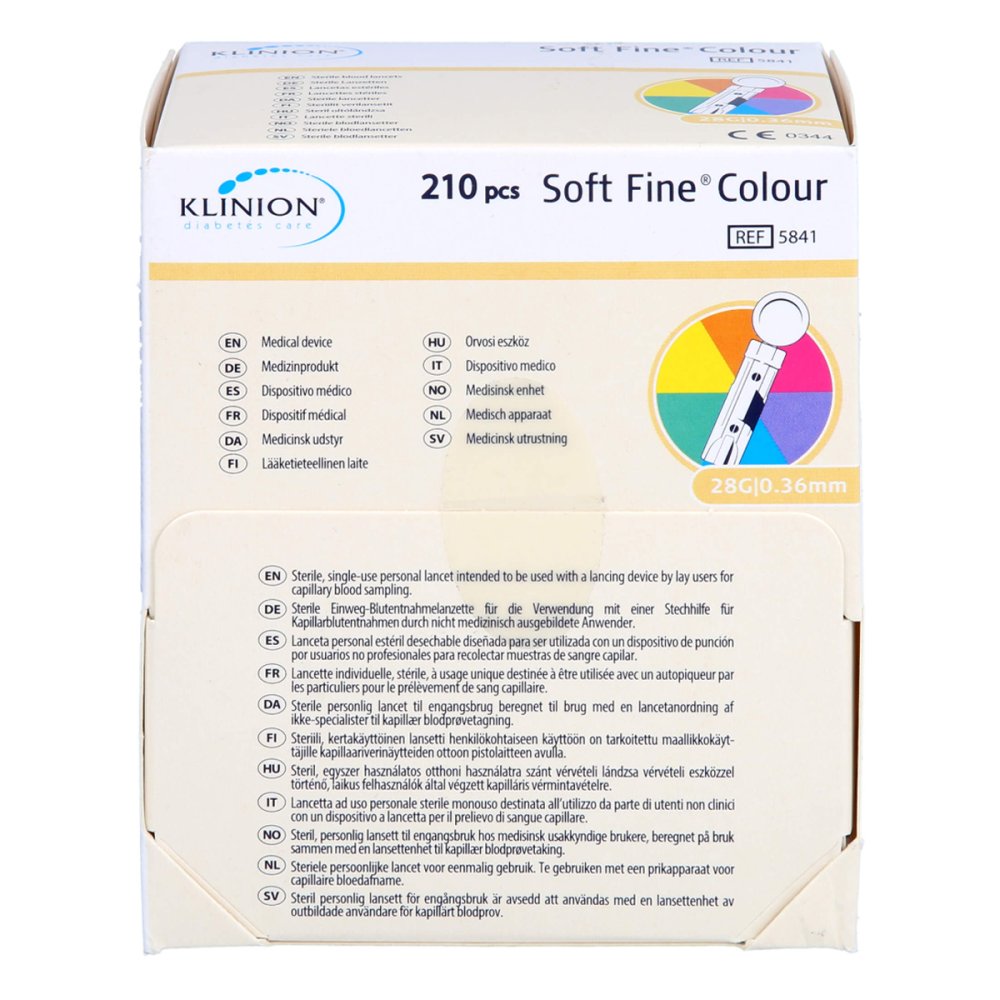 1001 Artikel Medical GmbH Soft Fine colour Lanzetten 28 G 0,36 mm 09265875