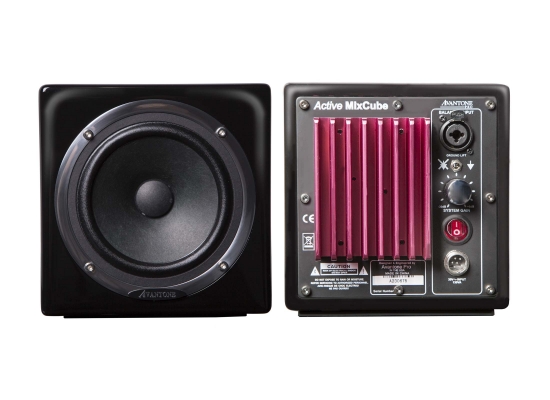 Avantone Pro MixCube AB Aktiv Studiomonitor, 2er Set, schwarz