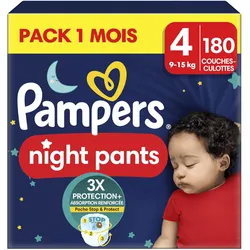 Pampers Baby-Dry Night Pants (Gr. 4, Monatsbox, 180 Stk.)