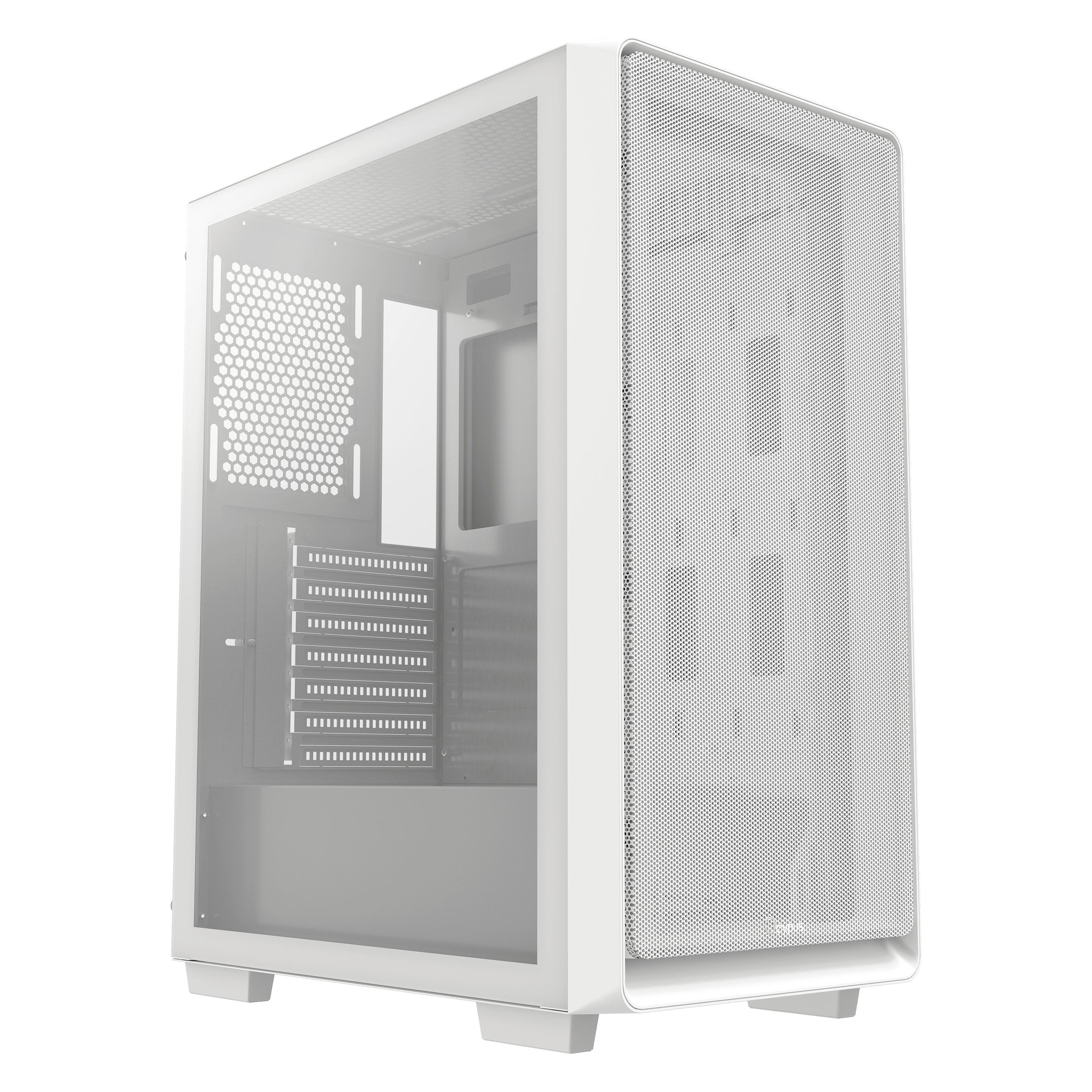 Ocypus Gamma C60 (weiss, Tempered Glass) (ATX, mATX, Mini-ITX) (Gamma-C60-WHG000XX-GL)