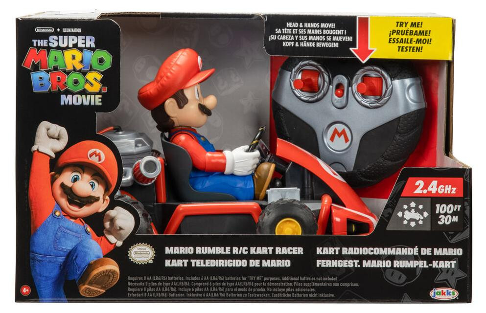 Jakks Pacific Super Mario Bros. film Afstandsbedieningsvoertuig