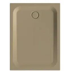 Bette BetteUltra Duschwanne 1260-417AE 120x90x3,5cm, Antirutsch/Pro, hazel