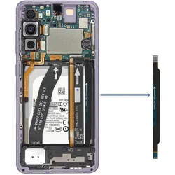 Samsung GH59-15498A Hauptplatine Flexkabel (Modul), Mobilgerät Ersatzteile, Schwarz