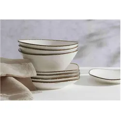 Ritzenhoff & Breker Casa Servierschalen, Schüssel + Schale, Beige