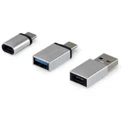 EQUIP 133475 OTG-Adapter für USB-C 3er Pack