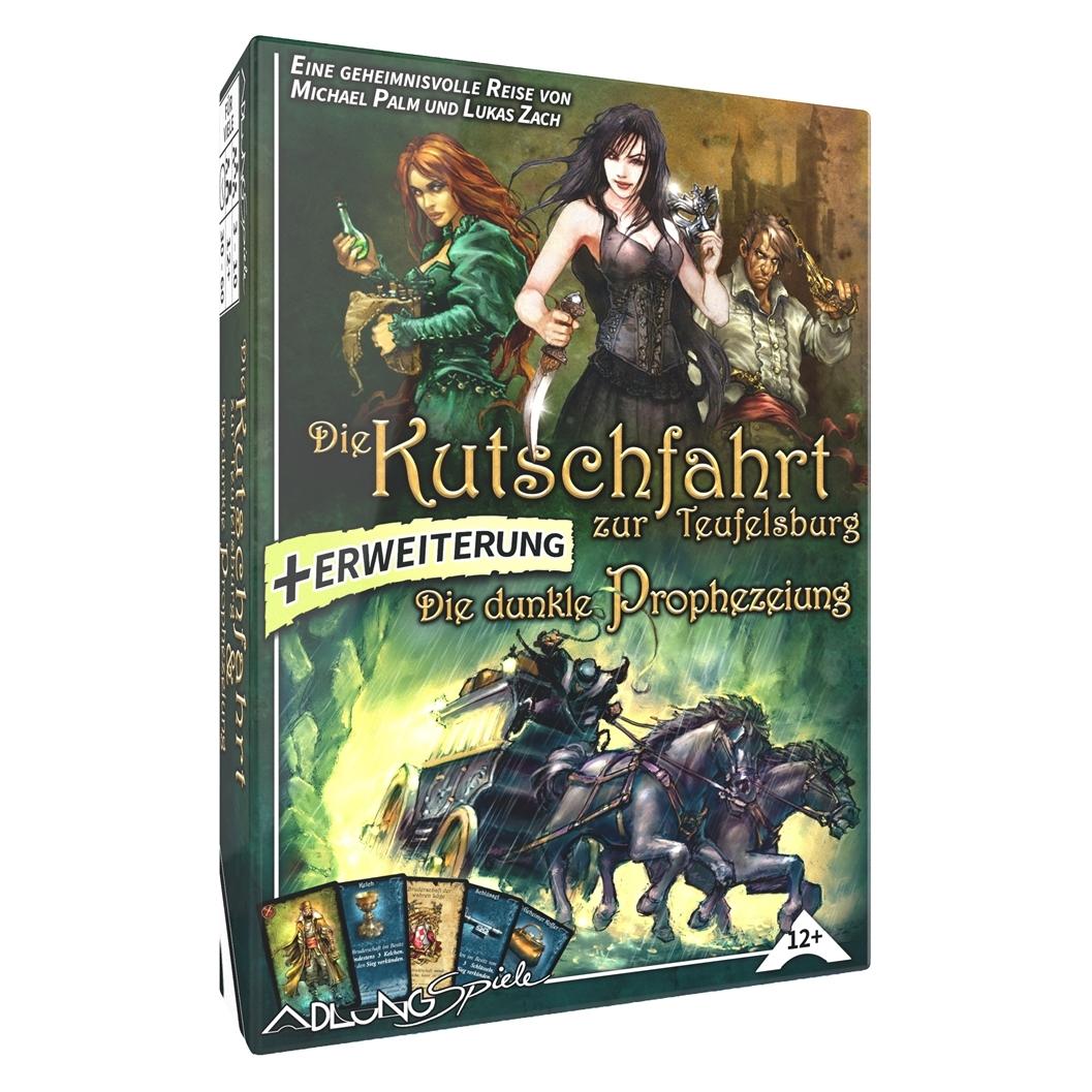 Adlung-Spiele Die Kutschfahrt zur Teufelsburg (d) (Deutsch, Englisch, 3 - 10 Spieler) (75691315)